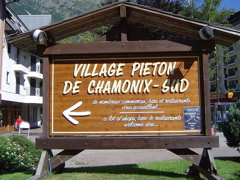 Chamonix Mont Blanc - Le village piéton de Chamonix Sud Chamonix Mont Blanc - Le village piéton de Chamonix Sud